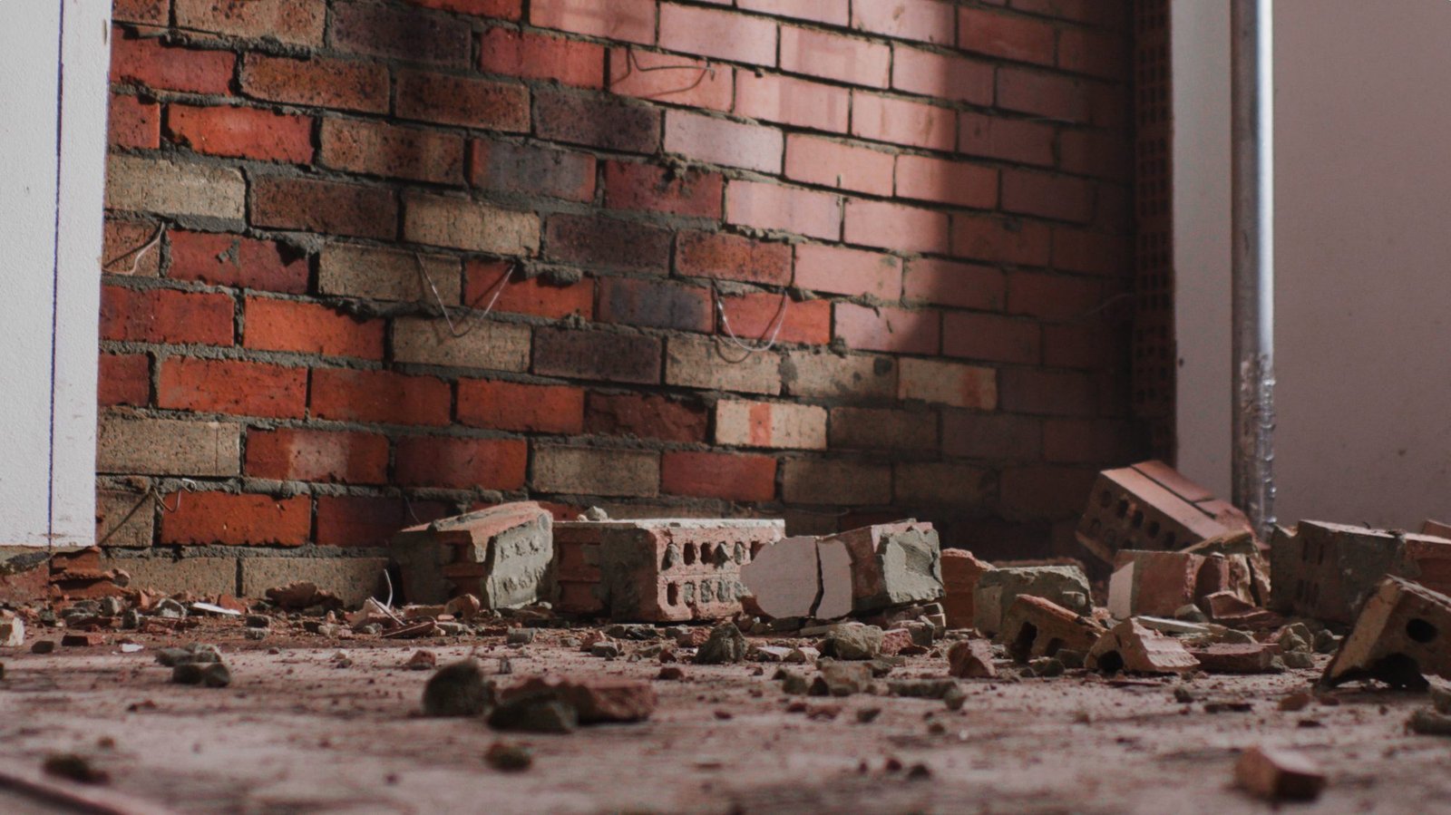 Arundel Street renovation, strip-out